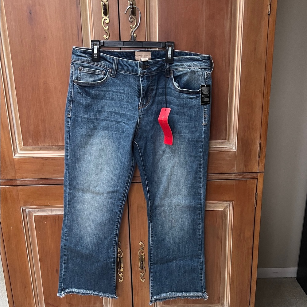 Celebrity Pink Dark Blue Ankle Jeans